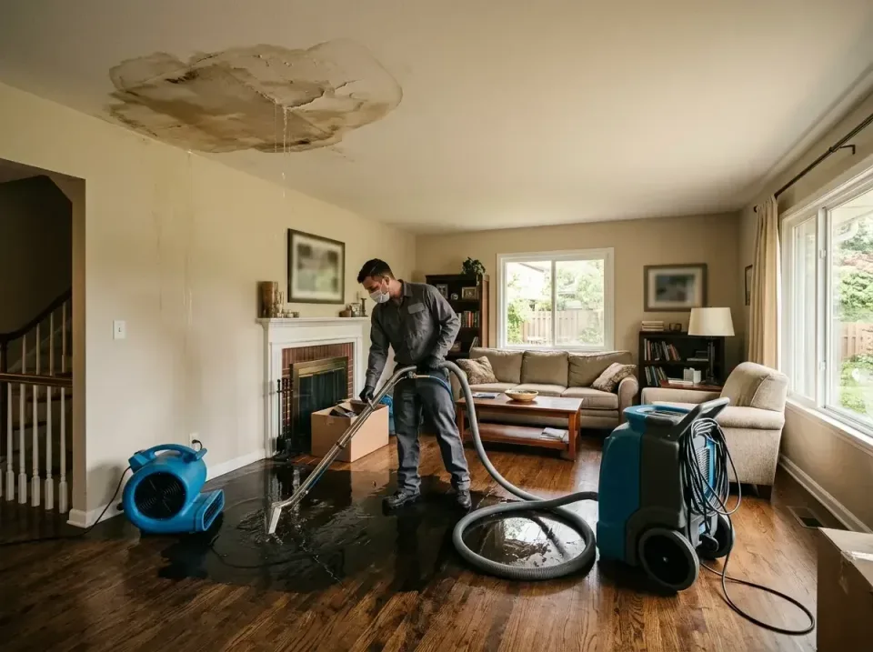 attic-pipe-burst-ceiling-drip-008 — frequently asked questions, Water Damage Restoration & Carpet Care in Lilburn, GA